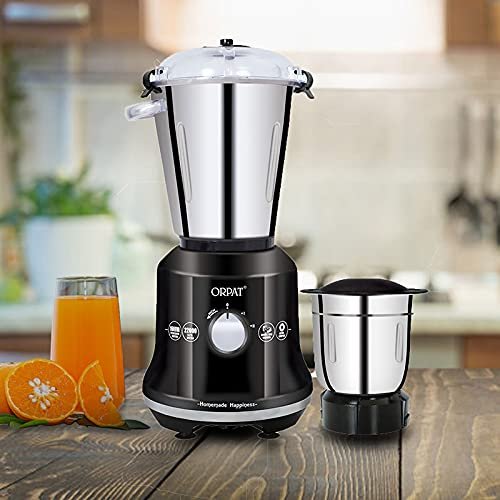 Orpat Heavy Duty Kitchen Helpers Commercial/Home Mixer Grinder & Blender-1600 Watt