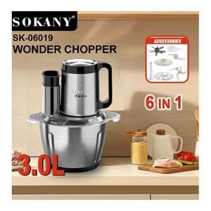 The Sokany Wonder Chopper SK-06019 is a 6-in-1