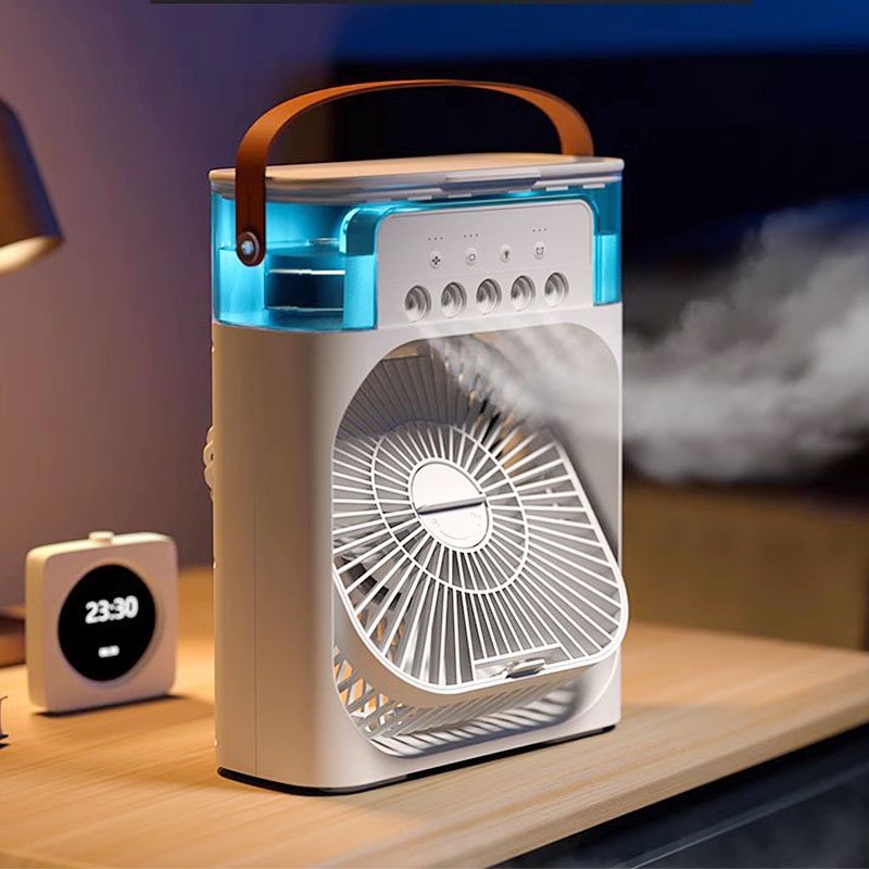 Air Cooler Mini Portable Fan 3 in 1