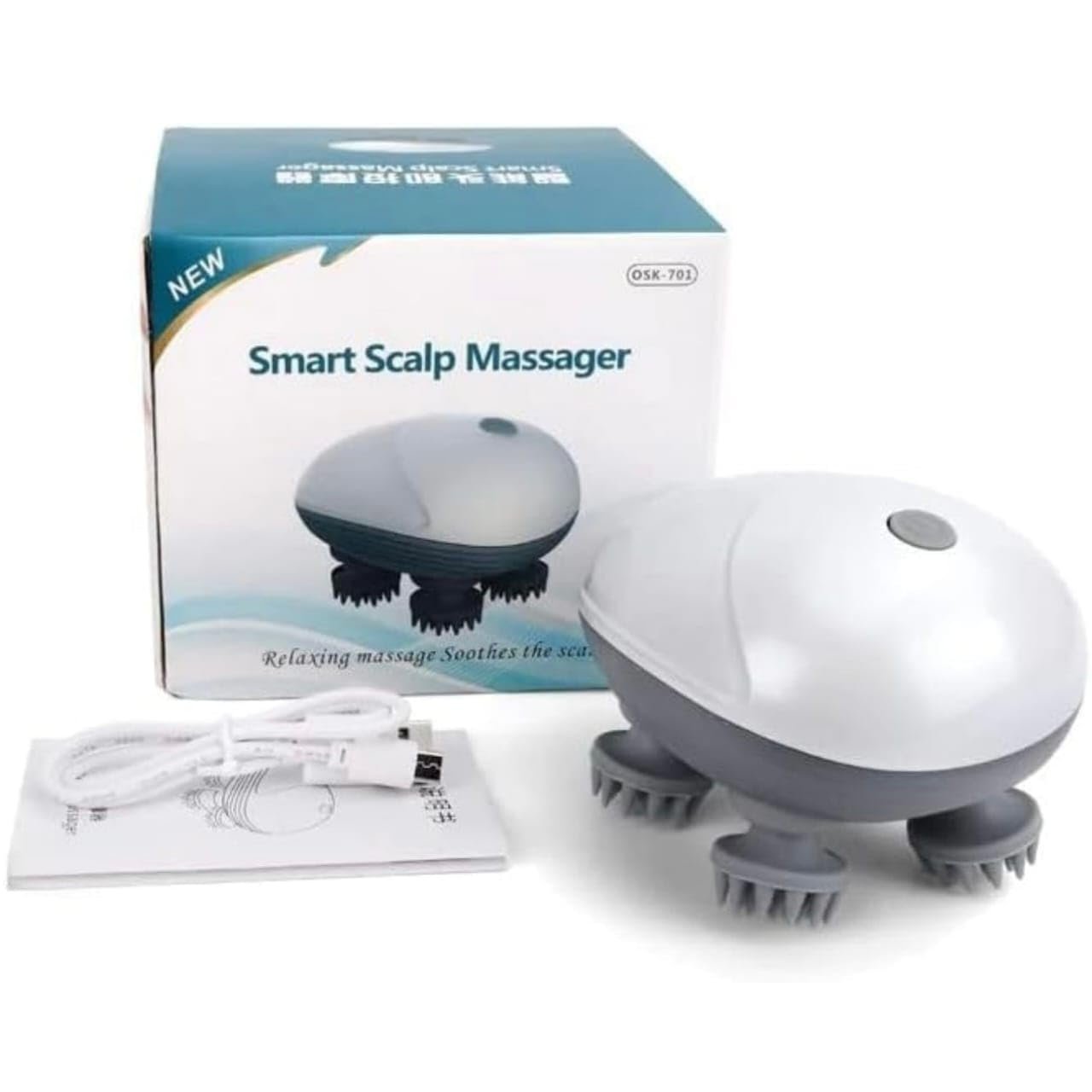 Head Massager Multi-function Automatic Hair Massage .