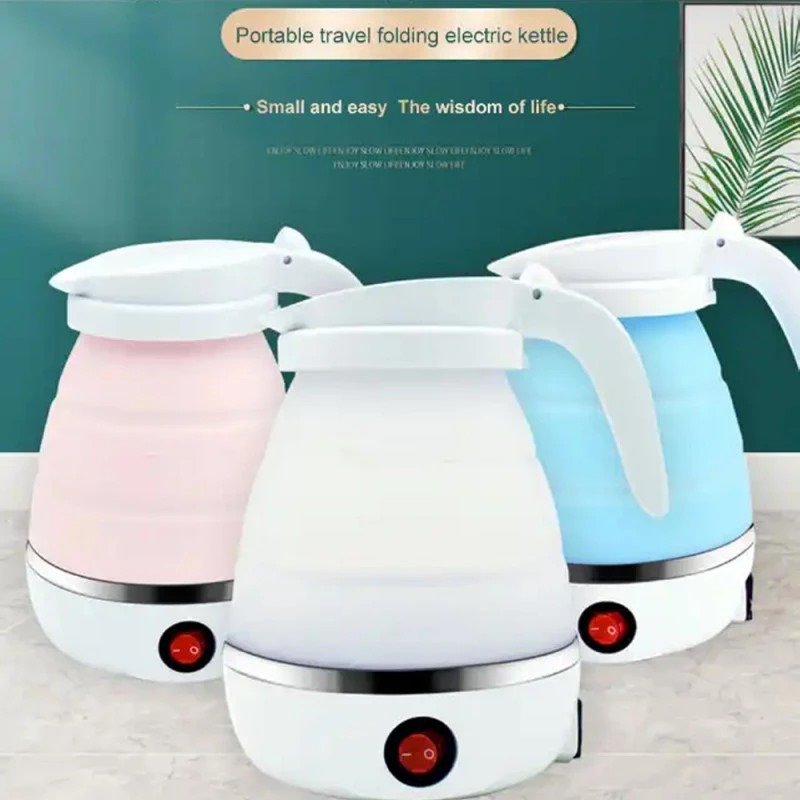 Silicone folding kettle